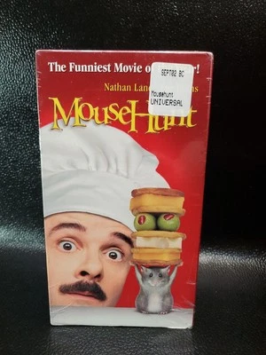 Mouse Hunt-  (VHS-1998) . New Sealed Dreamworks, 1st Print Red Sleeve - Image 1 of 4