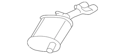 正品通用排气消声器 25693404 — 第 1/2 张图片
