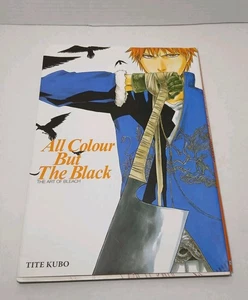 Libro de arte ilustración BLEACH todo color pero la tita negra obras de arte Kubo - Imagen 1 de 4