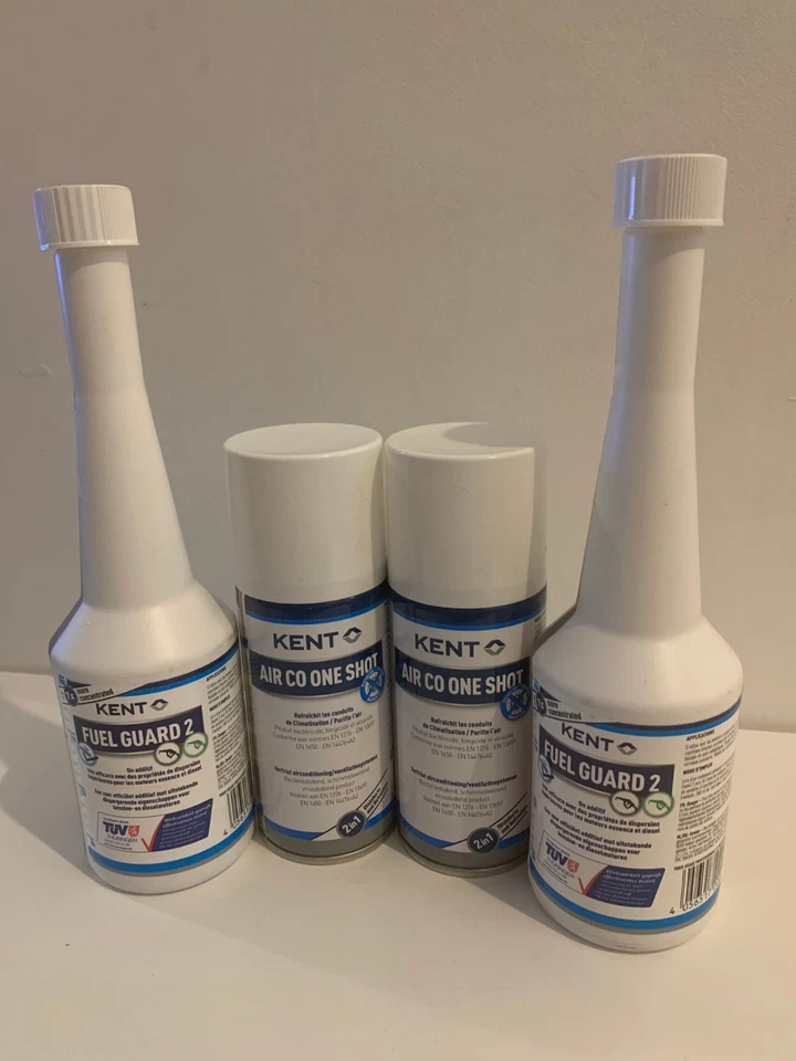 LOT 2  KENT FUEL GUARD 2 ( 1 Flacon = 5 Pleins ) +2 KENT  Désinfectant Habitacle - Photo 1/3