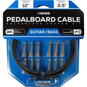 Boss BCK12 Premium Solderless Pedalboard Cable Kit - 12-Piece - Picture 1 of 4