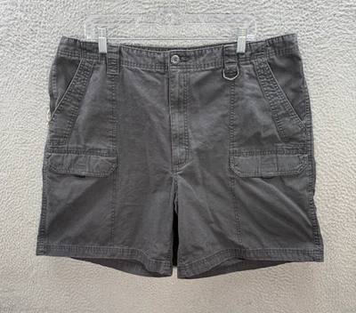 Pantalones Cortos Wrangler Para Hombres 42 Gris Pato Lona Carga Ropa de Trabajo Aire Libre Senderismo Camping Foto 1 de 4