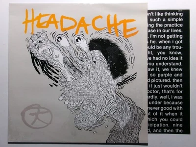 BIG BLACK HEADACHE EP MY DISCO BLAST FIRST BFFP 14T HARDCORE INSERT - Image 1 of 3