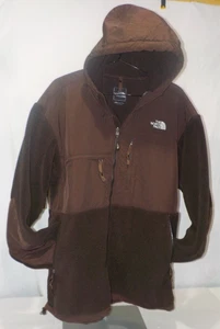 Chaqueta con cremallera DENALI polar con capucha polar THE NORTH FACE para hombre MARRÓN talla XXL (USADA EN EXCELENTE ESTADO) - Imagen 1 de 24