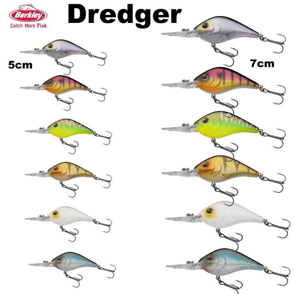 Berkley Dredger 5cm 7cm Crankbait verschiedene Farben - Bild 1 von 1