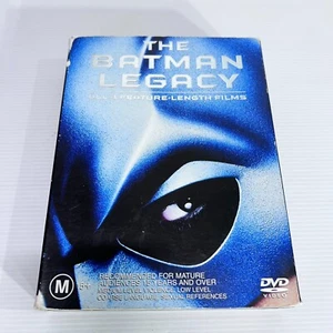 The Batman Legacy 4 Feature Length Films 2002 Batman And Robin Region 4 Boxset - Picture 1 of 6