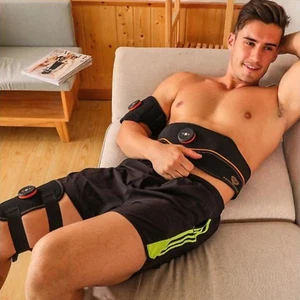 Ceinture Abdominale Electrostimulateur Musculaire Fitness - Foto 1 di 3
