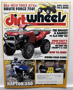 Dirt Wheels Magazine August 2004 - Picture 1 of 1