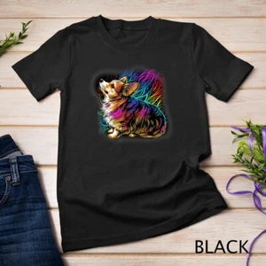 Divertida Linda Colorida Camiseta Corgi Cool Pembroke Galesa Corgi Unisex - Imagen 1 de 15