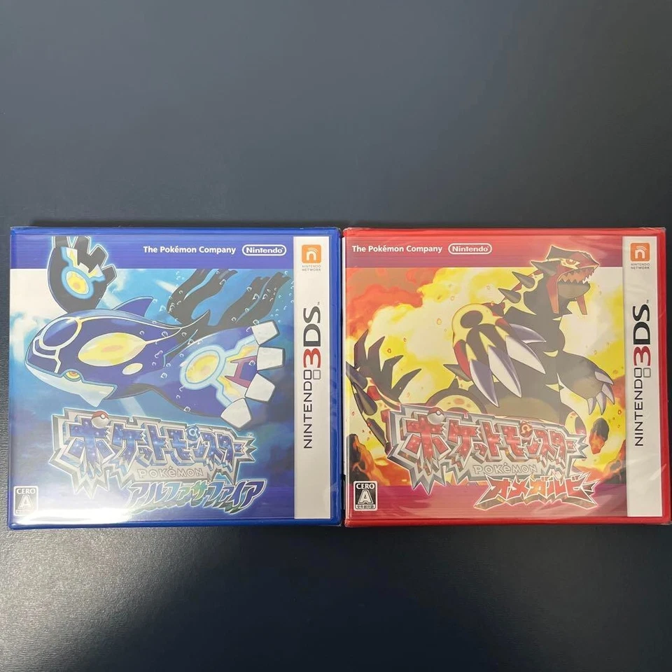 Nintendo 3DS Pokemon Omega Ruby & Alpha Sapphire set Japan - Image 1 of 1