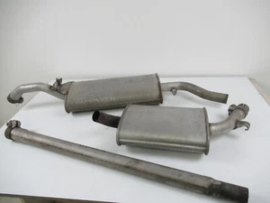 VW Golf II 2 19E 1G 86-92 Endschalldämpfer Mittelschaldämpfer ERNST Auspuff 1,6 - Bild 1 von 7