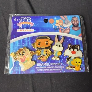 Juego de 4 prendedores esmaltados Funko Pop - Space Jam: A New Legacy - Imagen 1 de 2