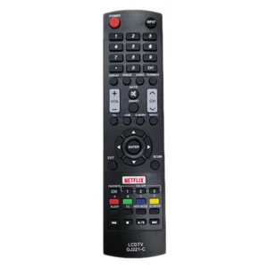 New GJ221-C Remote Control  For Sharp LCD HDTV LC32LE653U LC40LE653U LC43LE653U - Picture 1 of 5