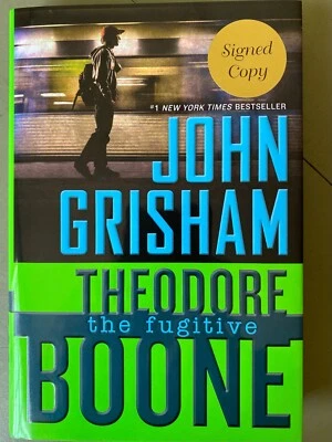 John Grisham - Theodore Boone: The Fugitive SIGNED 1st edition, 1st printing, As - Image 1 of 4