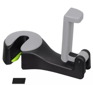 Universal Car Back Seat Headrest Hanger Holder Hook With Phone Mount Holder - Picture 1 of 8