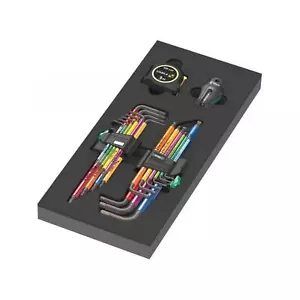 Wera 05150140001 9740 Foam Insert L-Key Set 1, 20 Pieces - Picture 1 of 9