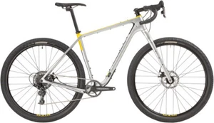 Salsa Cutthroat Carbon Apex 1 Bike - 29 Carbon Silver 52cm - Picture 1 of 1