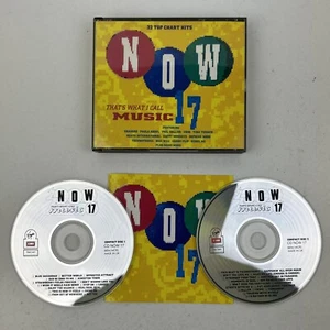 Now That's What I Call Music 17 CD Double Album 1990 Fatbox Case & Booklet - Picture 1 of 19