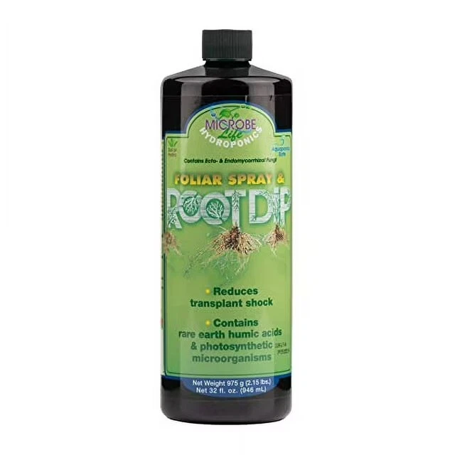 Microbe Life Hydroponics Foliar Spray and Root Dip 1 Quart Foto 1 de 1