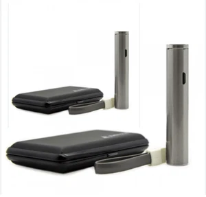 Paquete de 2 fundas de cuero de lujo Delta9, batería de rosca universal 5IO, cable USB - Imagen 1 de 8