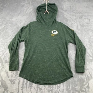 Nike NFL Hoodie Women XL Green Lightweight Green Bay Packers Long Sleeve Shirt - Picture 1 of 8