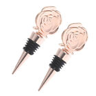 2 Pcs Wine Stoppers For Bottles Decorative Plug Banquet Cute Beer Cap