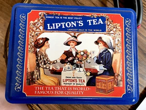 Limited Edition: LIPTON'S Nostalgic TEA Tin Collection Decorative Series # 401 ✔ - Picture 1 of 7