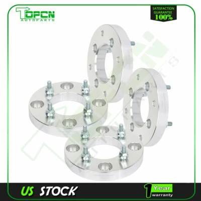 4X Espaciadores de rueda plateados 4x137 a 4x115 10x1,25 tacos 1" para Bombardier Can-Am Foto 1 de 4