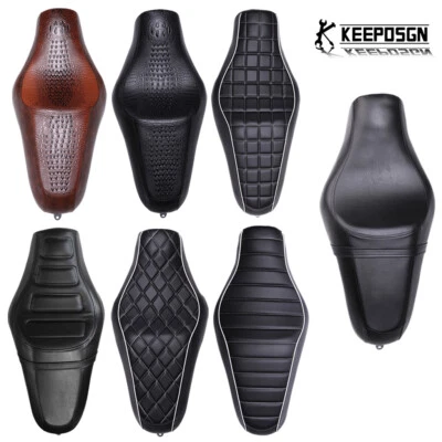 Sillín de asiento de pasajero para conductor dos arriba para Harley Davidson Sportster XL1200 883 48 Foto 1 de 4