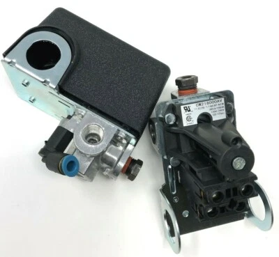 CW218000AV CAMPBELL HAUSFELD PRESSURE SWITCH 135-175 PSI 4 PORT 120 / 240 VOLT  - Image 1 of 3