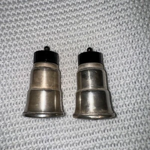 Frank M. Whiting Sterling Silver  Salt & Pepper Shakers Art Deco AS SHOWN - Picture 1 of 7