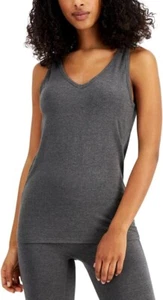 NUEVO CON TRACCIÓN DELANTERA Alfani Modal Ultra Suave Top Breza Carbón M - Imagen 1 de 6