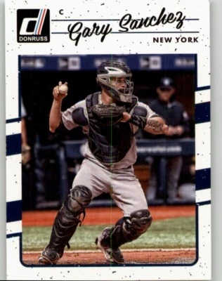 2017 Donruss Gary Sanchez #126 New York Yankees - Image 1 of 2