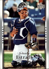 2007 Upper Deck Milwaukee Brewers Baseball Card #791 Johnny Estrada