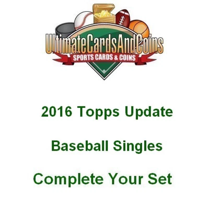 2016 Topps Update Baseball Cards Complete Your Set Pick Singles From 151-300 - Image 1 of 1