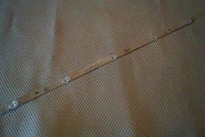 LED STRIP D-TYPE RF-CF650001DE30-0501 A4 FÜR TOSHIBA 65UL2063DB 65UL2163DBC TV'S - Bild 1 von 7