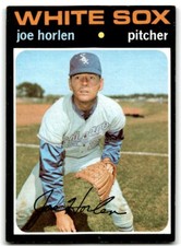 1971 Topps Joe Horlen Chicago White Sox #345