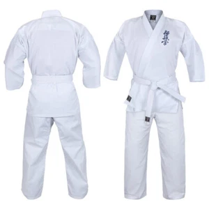 Morgan Sports Kyokushinkai Karate Uniform Gi - 8oz - White - Kids & Adults Sizes - Picture 1 of 77