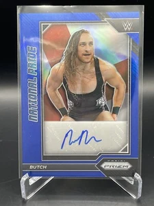 Butch 2023 Chronicles WWE Panini National Pride BLUE AUTO /49 Pete Dunne - Afbeelding 1 van 3