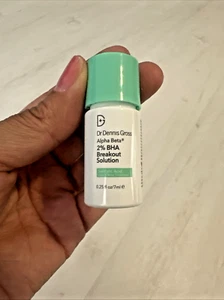 Dr Dennis Gross Alpha Beta 2% BHA Breakout Solution Travel Mini 0.25oz Nuevo - Imagen 1 de 4