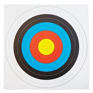 15 x FITA Zielscheiben Auflagen Standard mit NYLON verstärkt 80 x 80cm - Bild 1 von 1