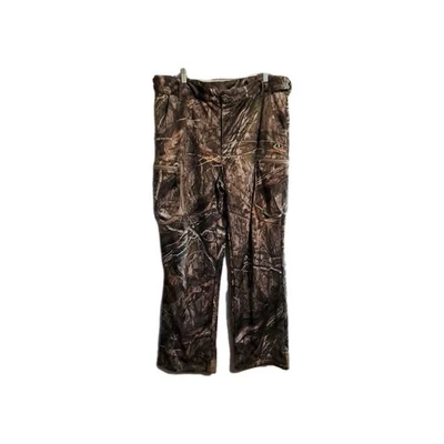 Pantalones de caza Mossy Oak camuflados para hombre XL 42x32 forrados de lana carga equipo al aire libre Foto 1 de 4