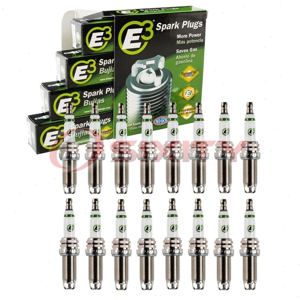 16 bujías E3 para Jeep Commander 2009-2010 5,7 L V8 cable de encendido ar Foto 1 de 4