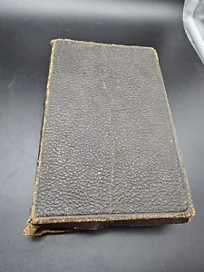 Antique Holy Bible Comprehensive Teacher’s Edition Bagster & Sons 1800s - Foto 1 di 20