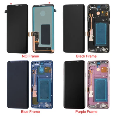 ЖК-дисплей сенсорный экран цифровой планшет в сборе + рамка для Samsung Galaxy S9 Plus OLED - Изображение 1 из 4