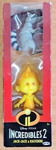 Incredibles 2 Jack-Jack and Raccoon Actionfiguren - Jakks Pacific 2018 - Bild 1 von 12