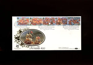 1988 Armada The Lizard Benham L19 Official FDC. Cat £30 - Picture 1 of 1