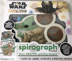 The Mandalorian Spirograph Cyclex Studio Grogu Disney Star Wars Baby Yoda Design - Picture 1 of 6