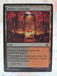MTG Commander: Innistrad: Crimson Rakdos Carnarium 180 C - NM - Picture 1 of 2