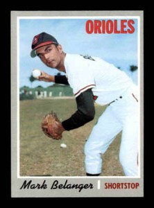 1970 Topps #615 Mark Belanger   EXMT/EXMT+ X2871019